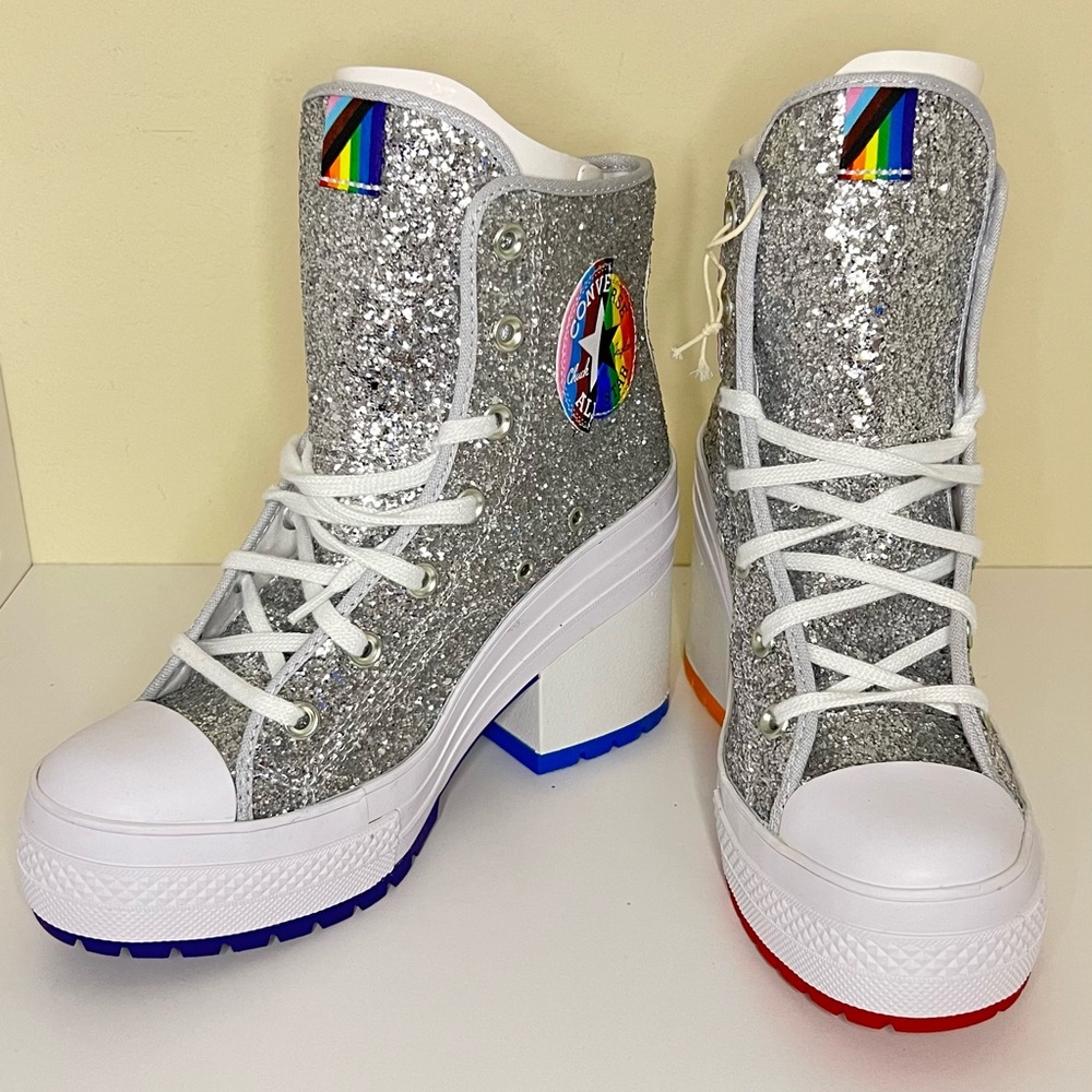 Converse Chuck 70 De Luxe Heel Pride Platform 8W